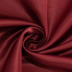 Burgundy Lamour Satin